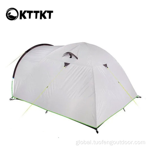 3.3kg Gray&white Light weight trekking tent